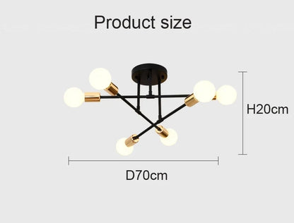 Nordic Iron Pendant Light