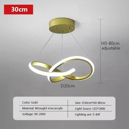 Nordic Metal LED Pendant