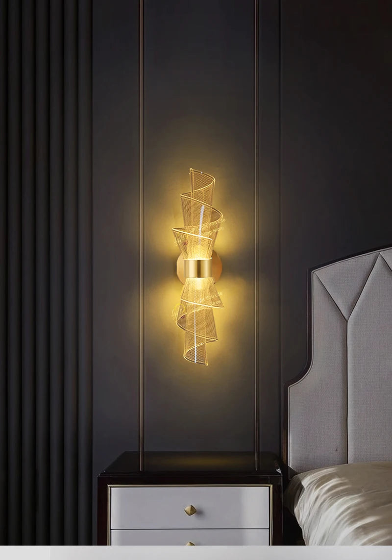 Nordic Glow Wall Sconce - Elegant LED Lighting