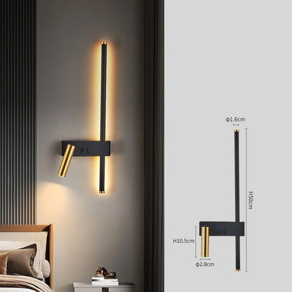 Nordic Bedside Wall Lamp