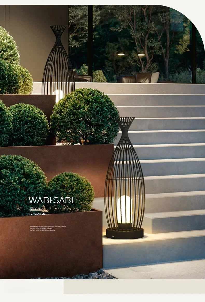AquaGlow Outdoor Floor Lamp
