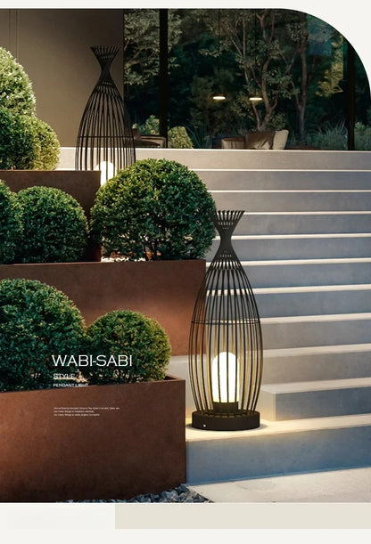 AquaGlow Outdoor Floor Lamp