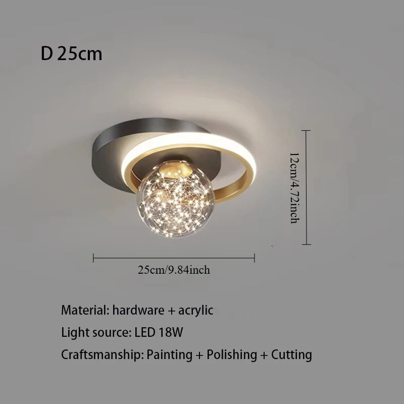 Modern LED Aisle Ceiling Lamp for Home Decor