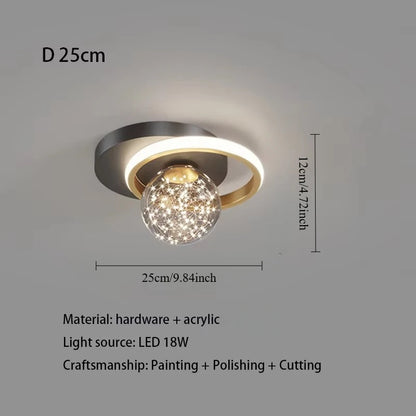 Modern LED Aisle Ceiling Lamp for Home Decor