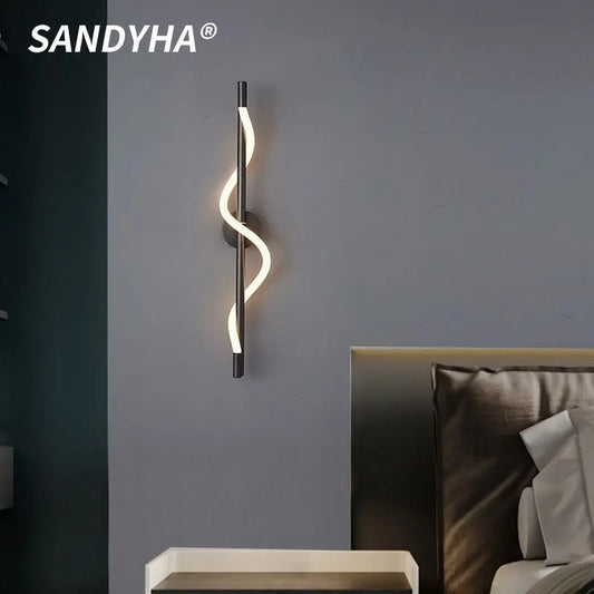 Minimalist LED Strip Wall Lamp