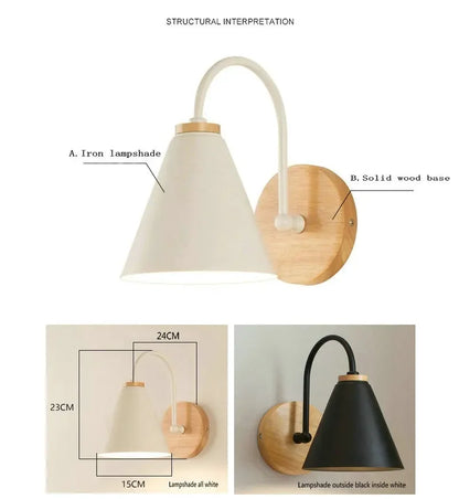 Nordic Glow Wall Sconce - Modern Indoor Lighting
