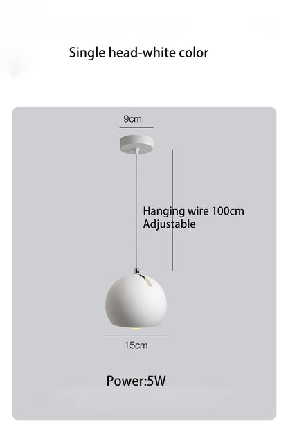 Nordic Round Ball Chandelier