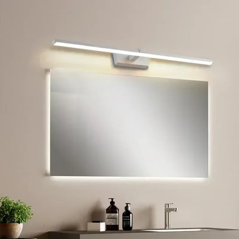 LED Mirror Lights Wall Lamps Recharge
