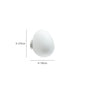 Artisan Egg Sconce with LED