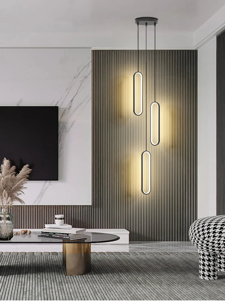 LuminaSphere: Modern LED Chandelier Pendant Light