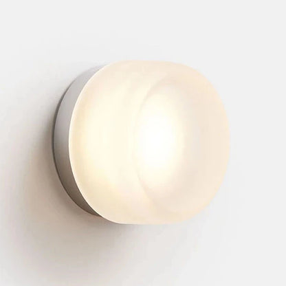 Round Glass LED Wall Sconce