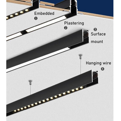 MagnaGlow Ceiling Track Light System