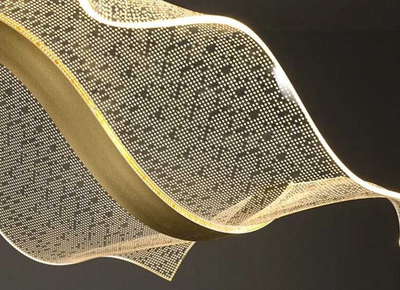 ChicGlow Pendant: Modern LED Chandelier