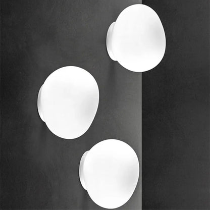 Artisan Egg Sconce with LED