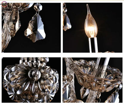 Elegance Crystal Wall Sconce - European Bedroom Light