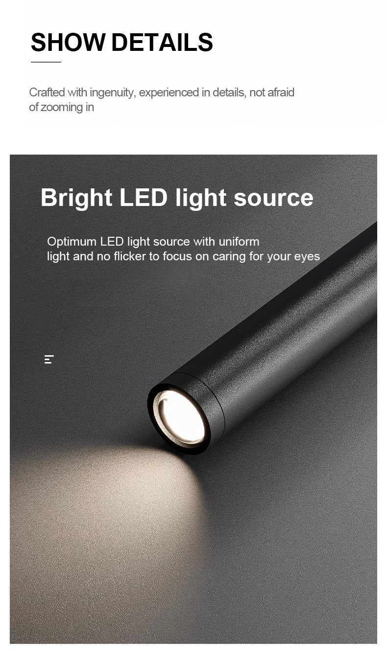 LED Bedside Chandelier Lights