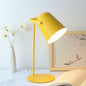 Nordic Glow: Eye-Protect Pink Desk Lamp