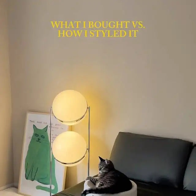 Floor Lamp Nordic Art Bauhaus Medieval Living Room Lamp