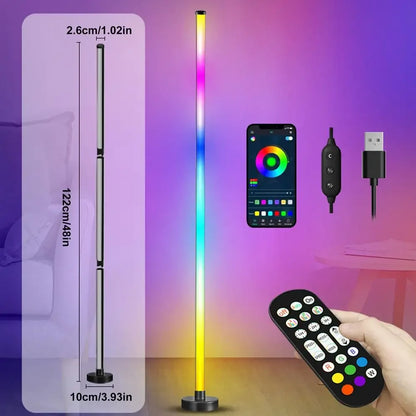 RGB Floor Lamp Modern Floor Lamp Music Sync