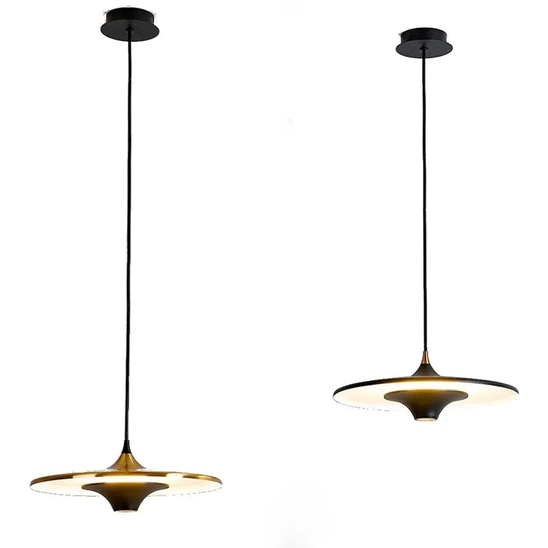 Iron Nordic LED chandelier