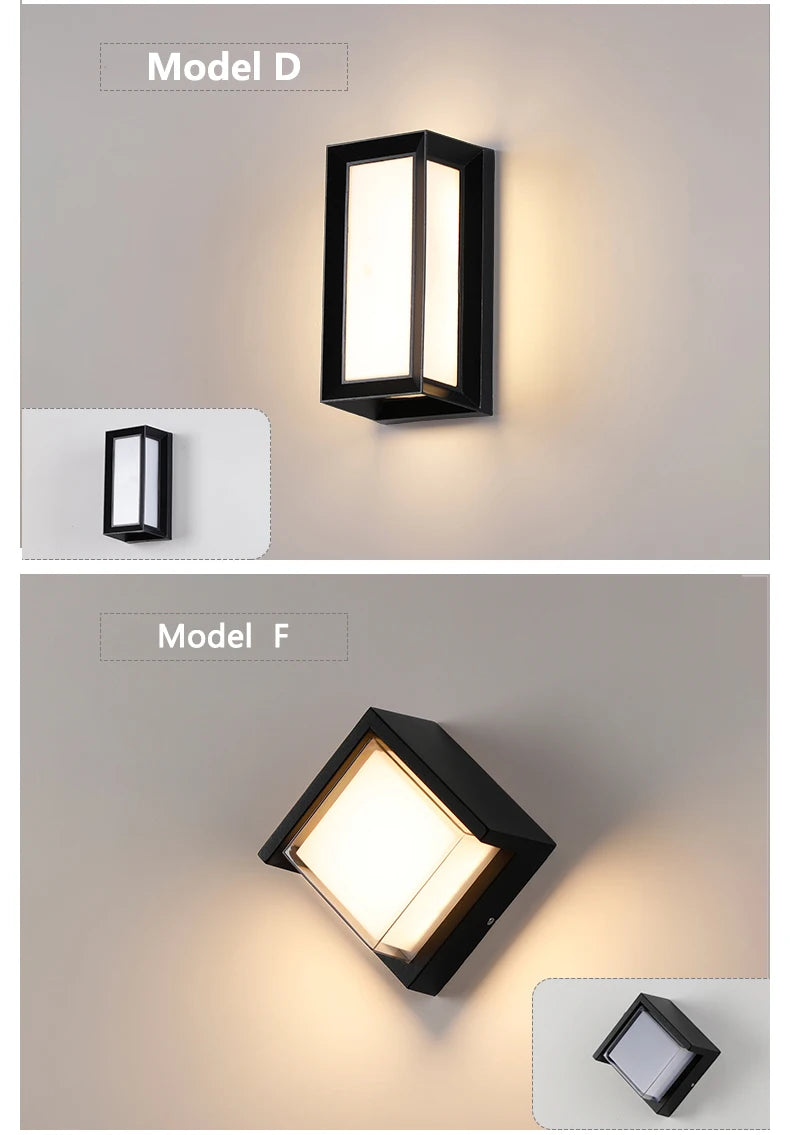 MotionGlow IP65 Outdoor Wall Light