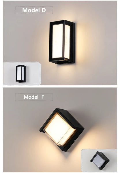 MotionGlow IP65 Outdoor Wall Light