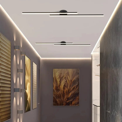 AluGlow Modern LED Ceiling Lamp - Stylish Indoor Light
