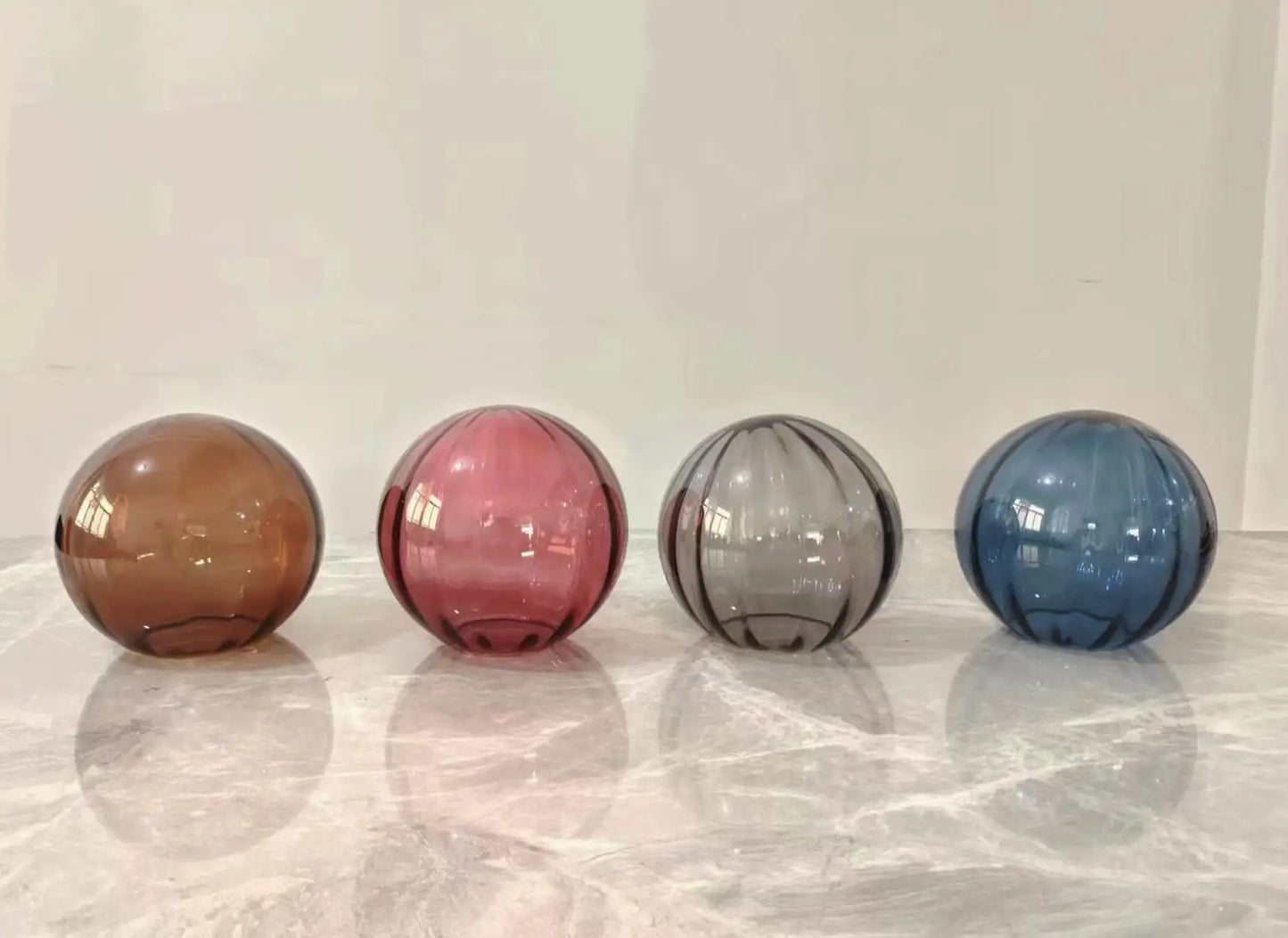Modern LED Pendant Lamp Nordic Hanging Lights Glass Ball