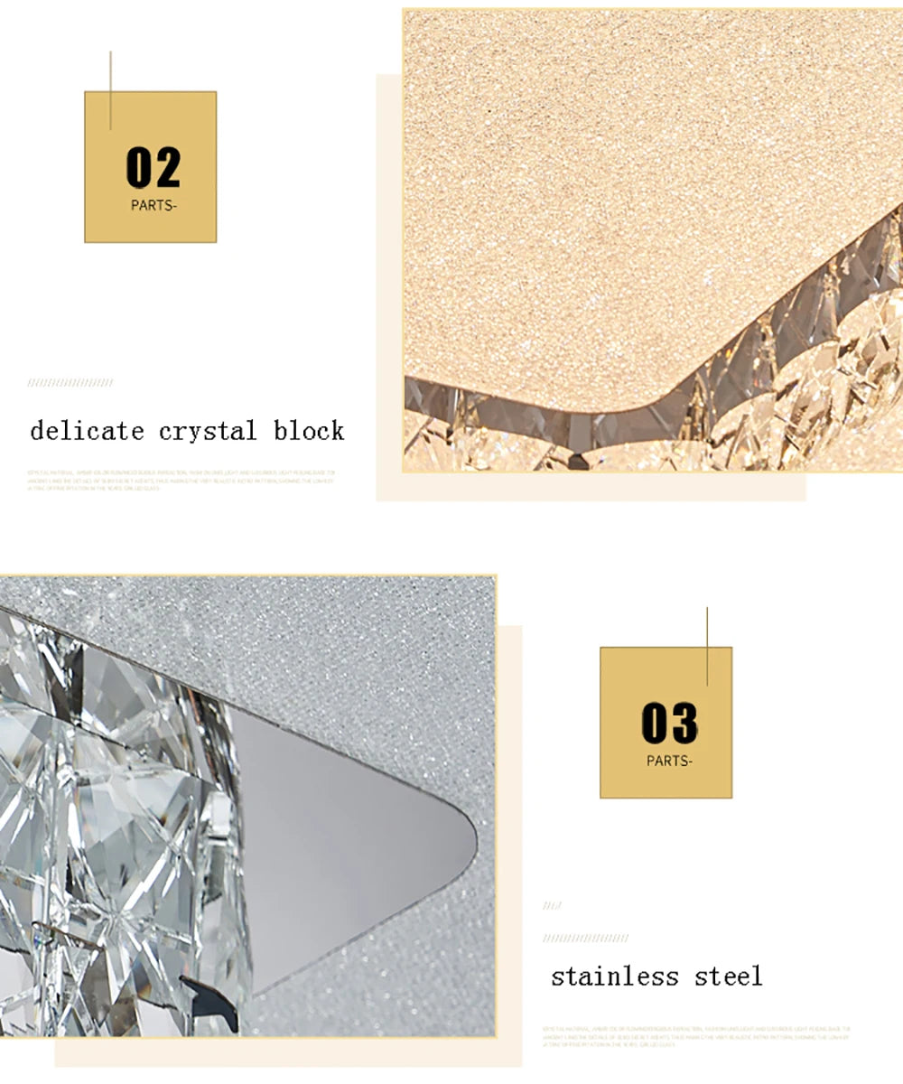 Luxe Crystal Chandelier