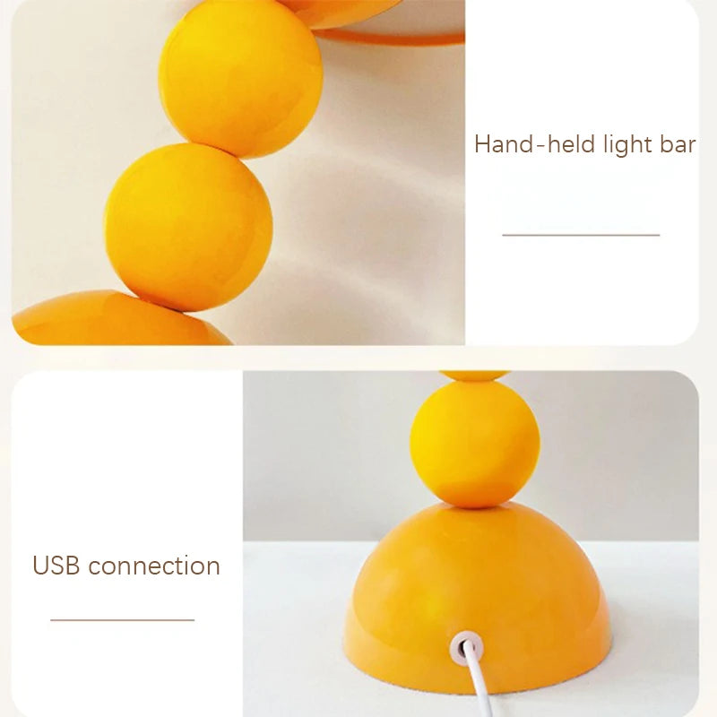 Nordic Glow Dimmable LED Table Lamp - Home Decor