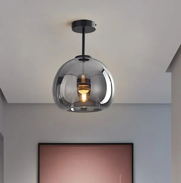 Nordic Glass Ceiling Lamp