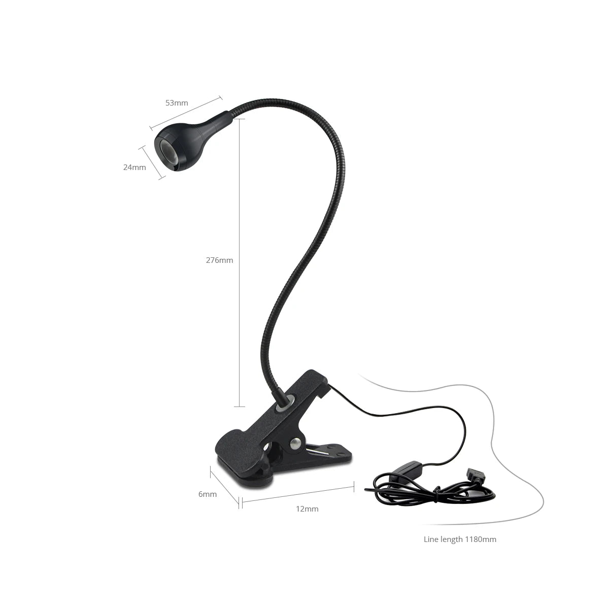 FlexiGlow USB Reading Light