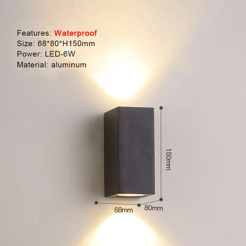 TRAZOS AquaGlow Wall Light - Modern LED Decor