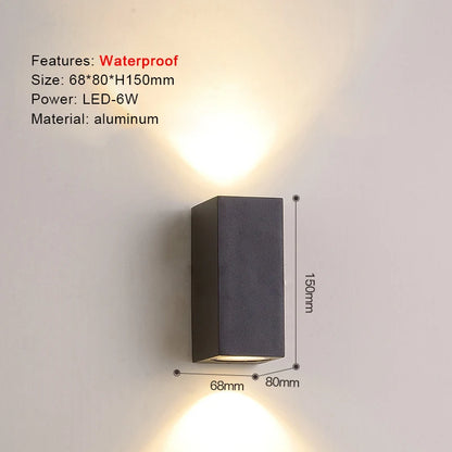TRAZOS AquaGlow Wall Light - Modern LED Decor