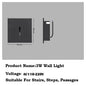 GlowStep LED Recessed Wall Sconce Light