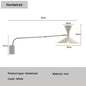 Nordic Glow: Adjustable LED Wall Lamp