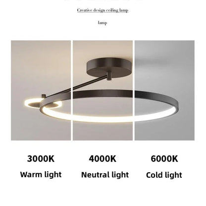 SmartGlow Circular LED Chandelier