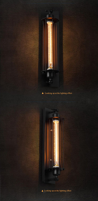 Retro Iron Wall Light