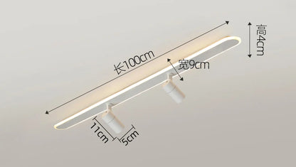 Nordic Bedroom Spotlight Ceiling Lights Smart LED Lamps