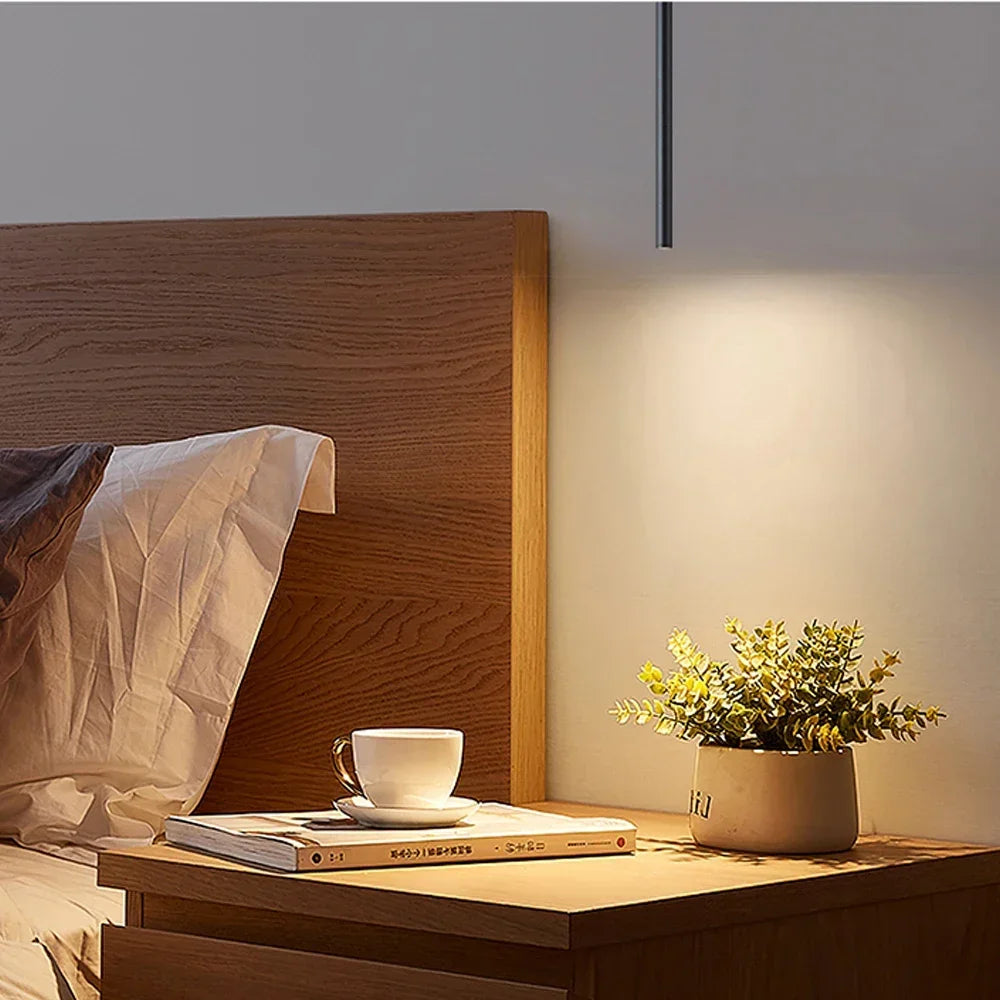 Aluminum Tube Pendant Light