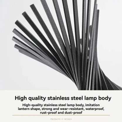 AquaGlow Outdoor Floor Lamp