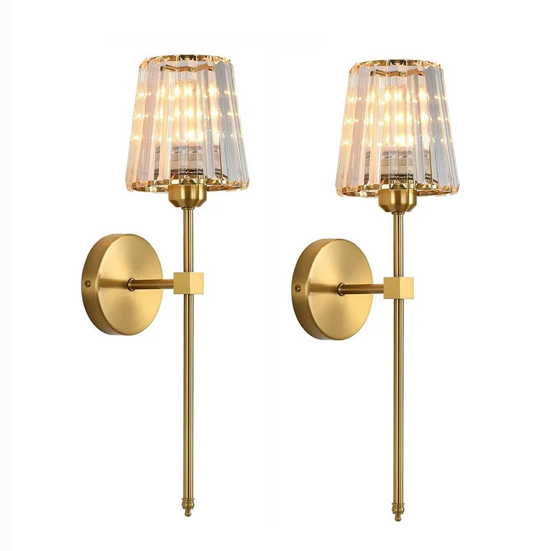 Nordic Crystal Wall Sconce