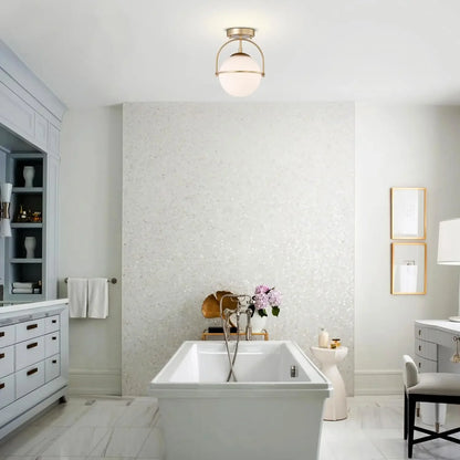 Nordic Glass Ball Ceiling Lamp