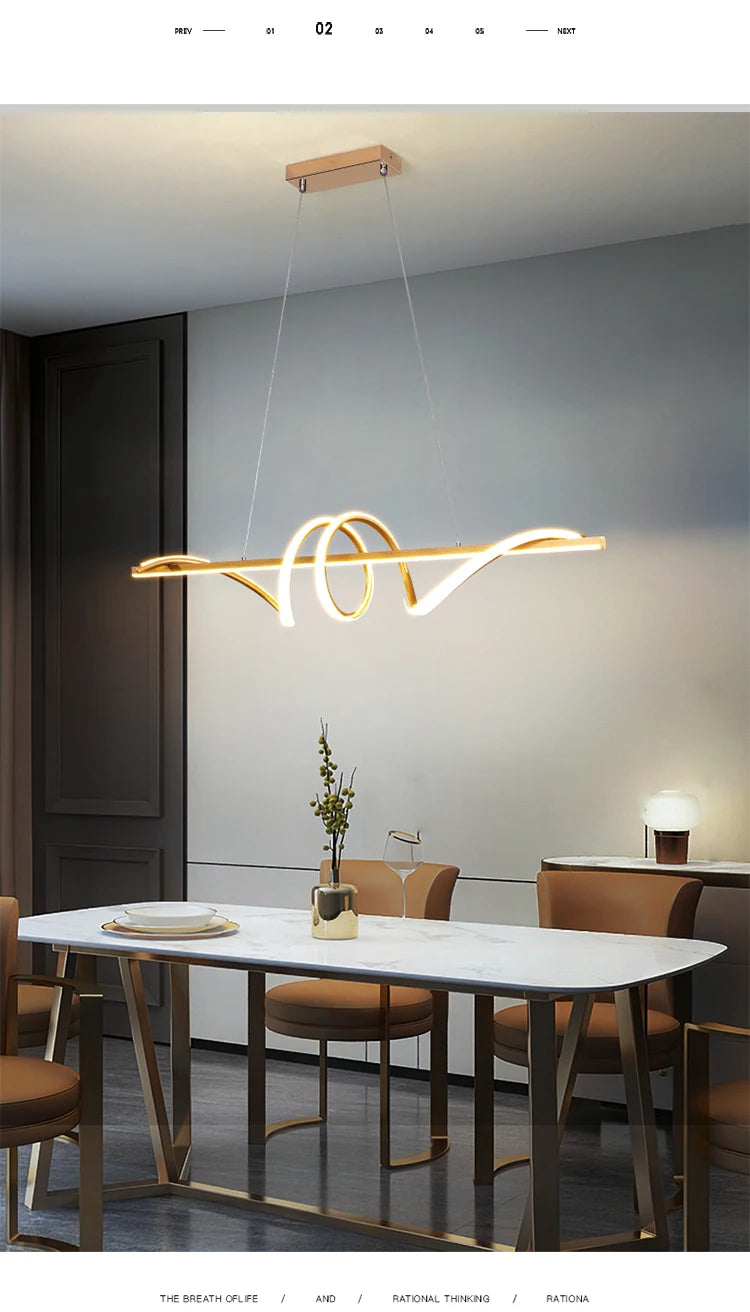 Modern LED Living Room Pendant Lights
