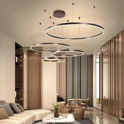LED Ring Chandelier