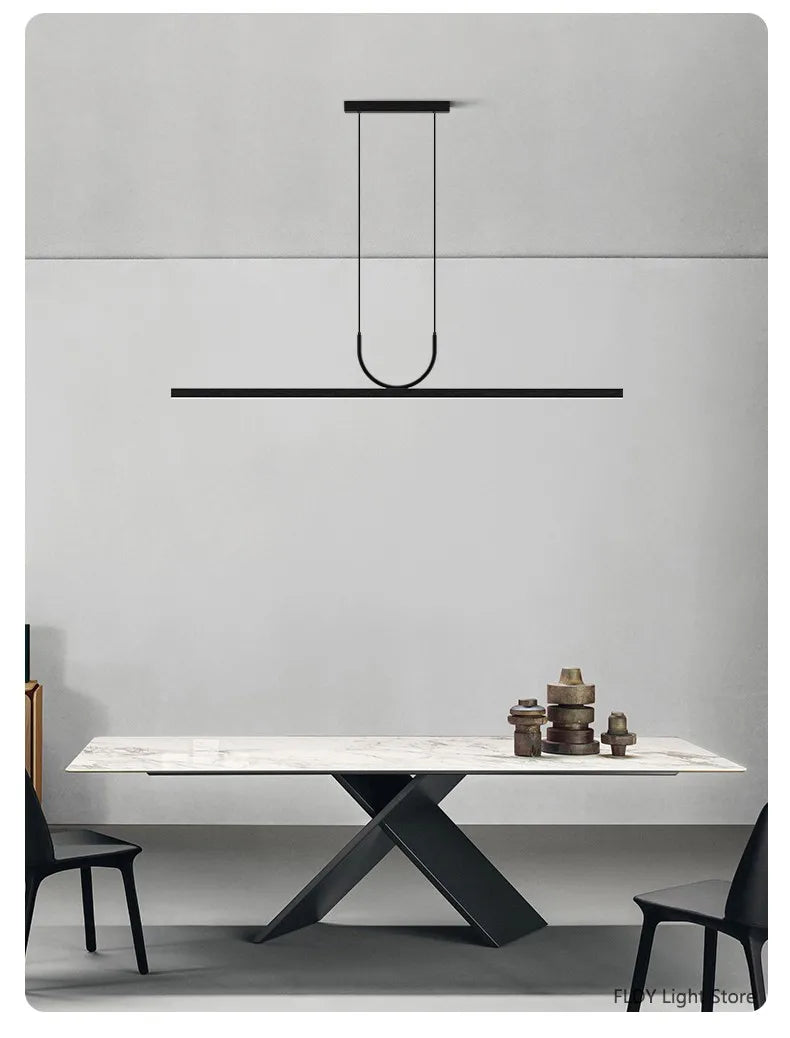 Minimal Linear LED Pendant