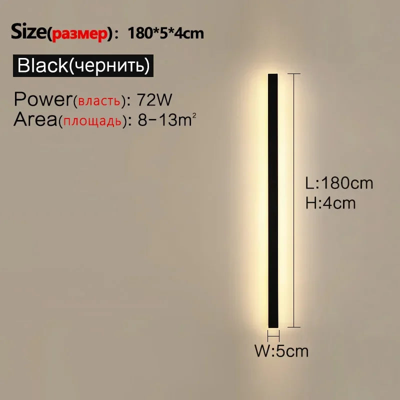 Nordic Waterproof LED Wall Sconce - Patio Light