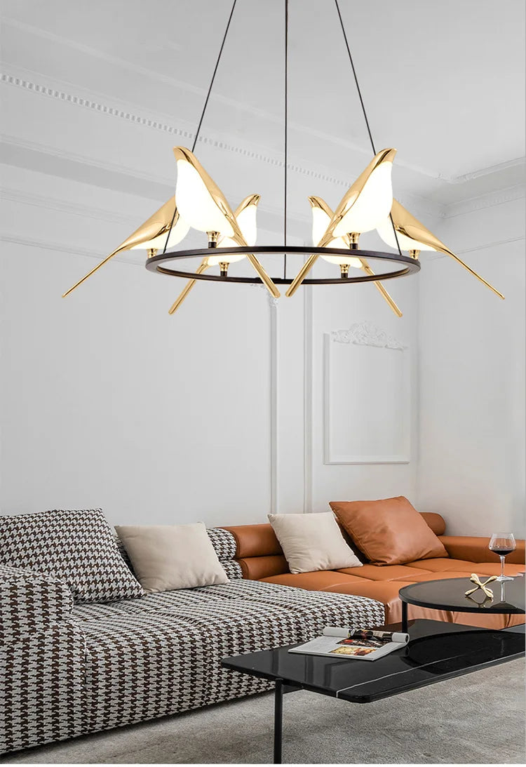 ChicNest LED Bird Pendant Light Fixture