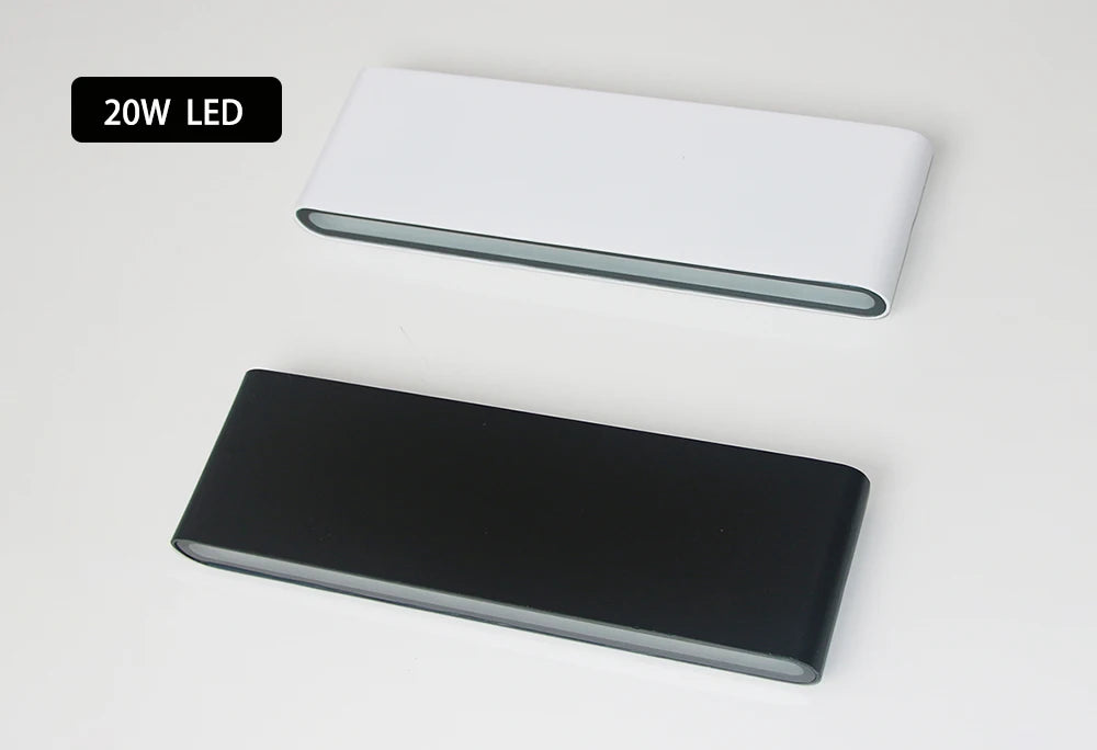 AquaGlow LED Wall Sconce - Waterproof Elegance