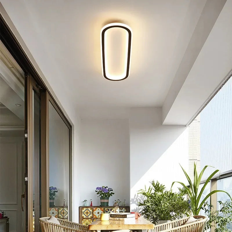 Modern Glow LED Ceiling Lamp - Elegant Interior Illumination